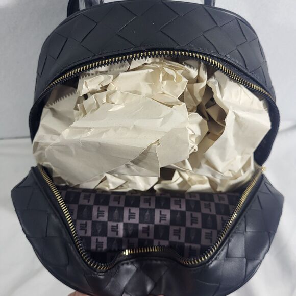 London Fog Black Back Pack  Purse New With Tags main image 8